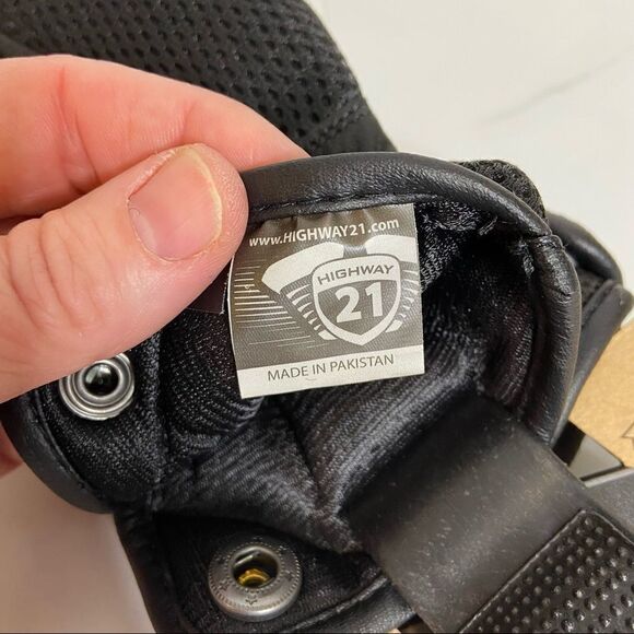 Highway 21 S Mens Mesh Turbine Riding Glove NWT - Picture 10 of 12